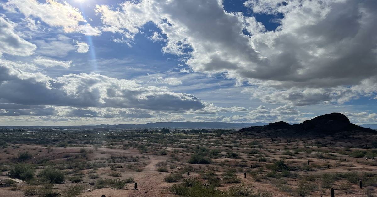 Papago Park Trails View