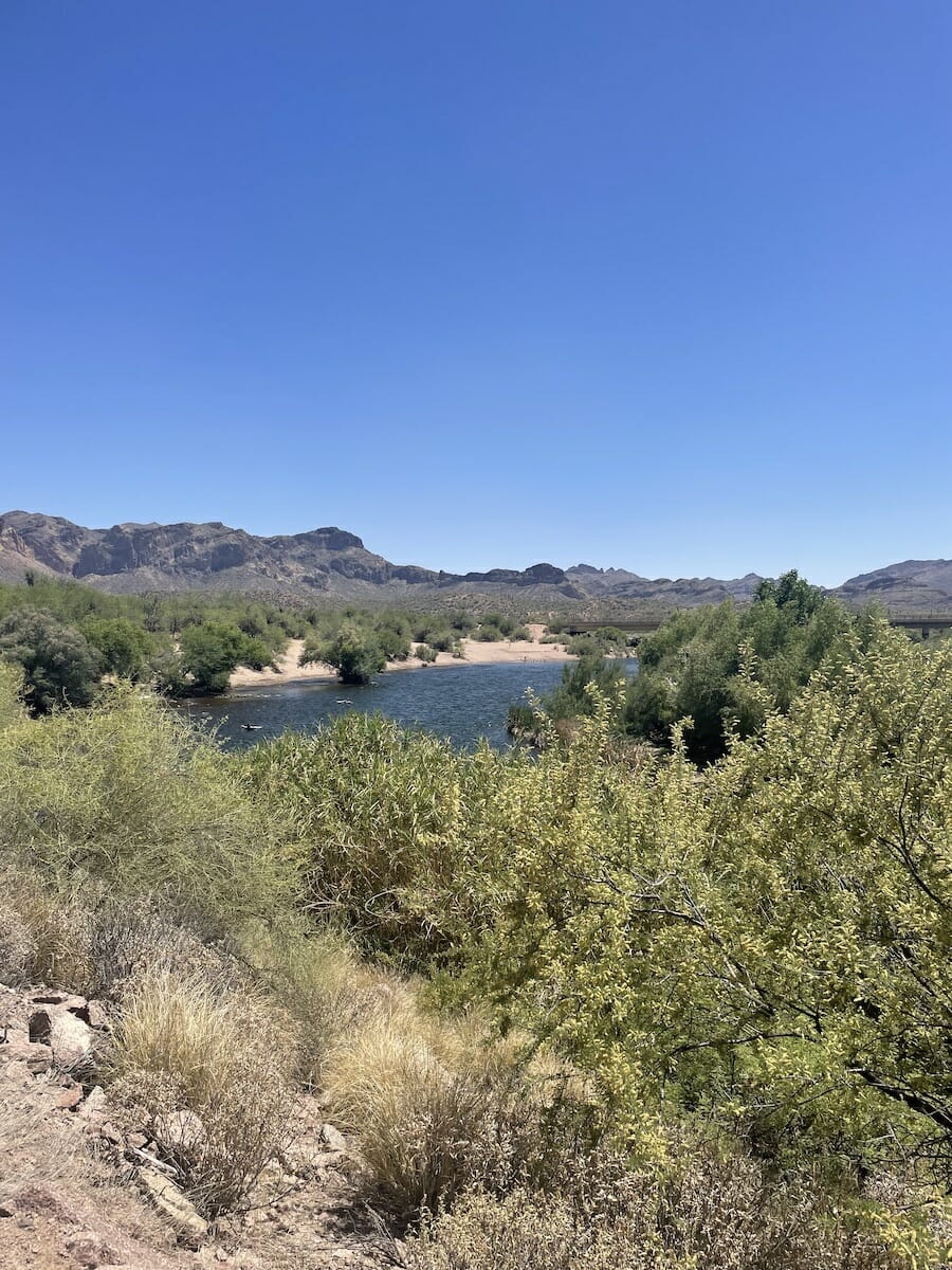 Salt River - Tonto NF - View From Above