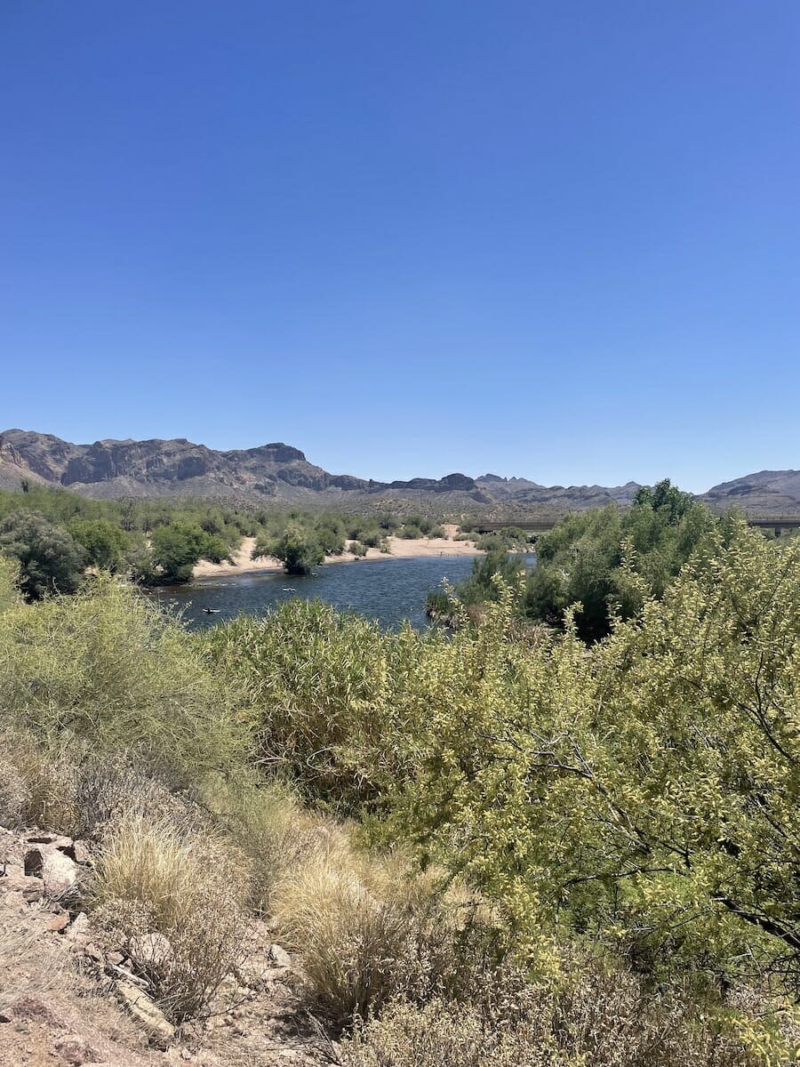 Salt River - Tonto NF - View From Above