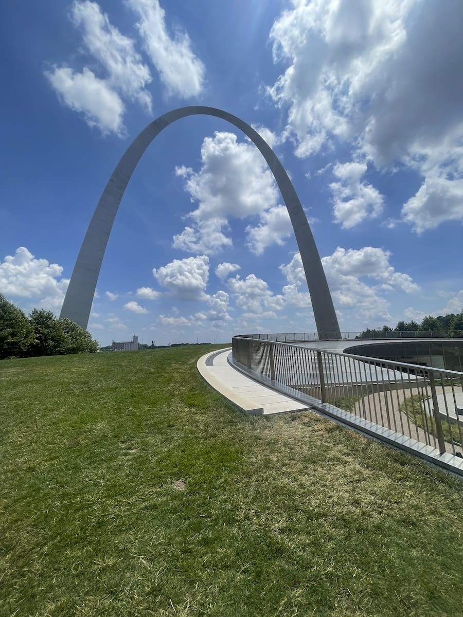Image of Gateway Arch at Gateway Arch National Park in St. Louis, Missouri