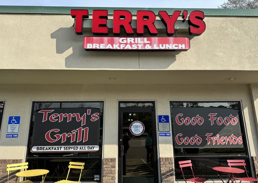 Image of the outside of Terry's Grill in Jacksonville, FL