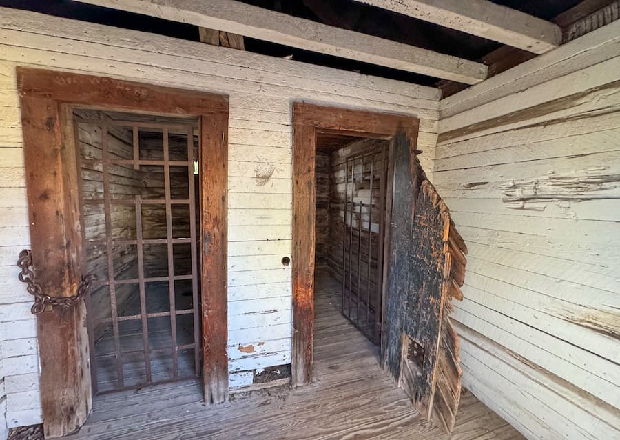 Image of the Original Dodge City Jailhouse at the Boot Hill Museum